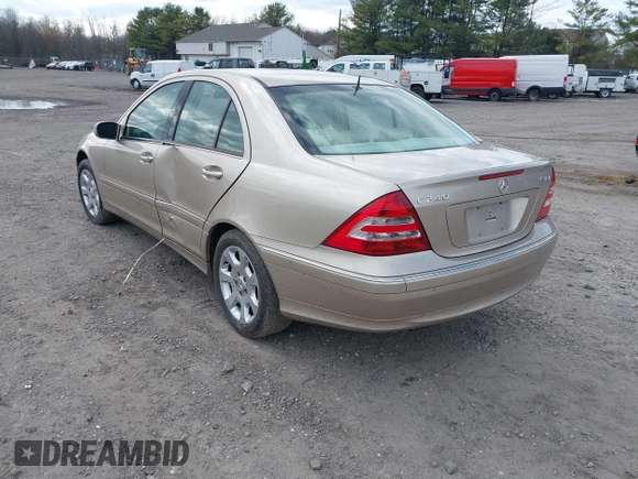 2005 Mercedes-Benz C 240 with VIN WDBRF81J35F665750, listed as a IAAI auction lot 41898295 with 82,991 mi miles and . Bid and sale history available at DreamBid. Image 3.