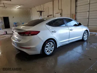 2017 Hyundai Elantra SE with VIN KMHD74LF0HU361295, listed as a Copart auction lot 49998625 with 96,829 mi miles and Clean Title. Bid and sale history available at carsss.com. Image 3.