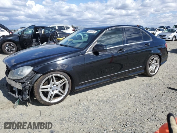 2013 Mercedes-Benz C 300 Sport with VIN WDDGF8AB1DR258319, listed as a Copart auction lot 56580615 with 212,921 mi miles and Clean Title. Bid and sale history available at DreamBid. Image 1.