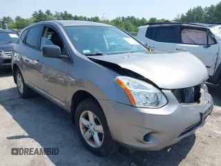 2012 Nissan Rogue S with VIN JN8AS5MV3CW702563, listed as a IAAI auction lot 42471296 with 158,590 mi miles and . Bid and sale history available at DreamBid. Image 1.