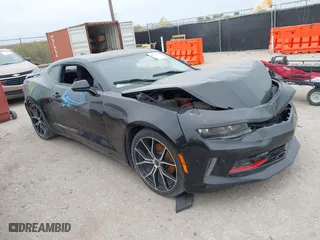 2017 Chevrolet Camaro 1LT with VIN 1G1FB1RX9H0189343, listed as a IAAI auction lot 40930274 with 96,646 mi miles. Bid and sale history available at carsss.com. Image 1.