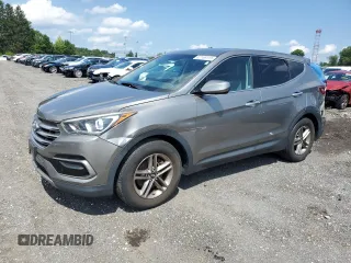 2017 Hyundai Santa Fe 2.4L z VIN 5XYZT3LB3HG405580, wystawiony jako Copart lot #62166115 z przebiegiem 131 766 mil mil oraz Szkoda całkowita • Salvage title. Historia ofert i sprzedaży dostępna na DreamBid. Obrazek 1.