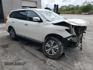 2018 Nissan Pathfinder SV with VIN 5N1DR2MM8JC624480, listed as a Copart auction lot 60147925 with Not provided miles and Non repairable. Bid and sale history available at DreamBid. Image 7.