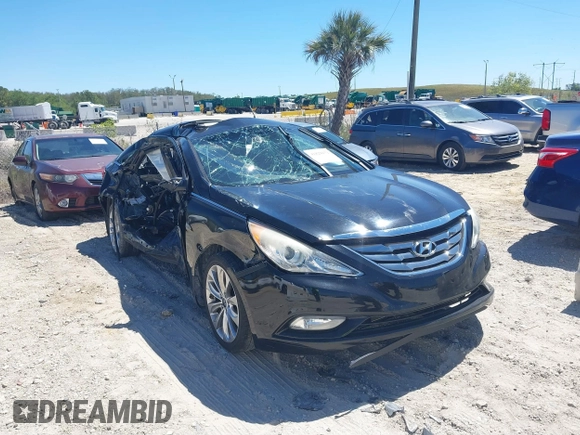 2013 Hyundai Sonata Limited with VIN 5NPEC4AC4DH722030, listed as a IAAI auction lot 41828152 with 162,524 mi miles and . Bid and sale history available at DreamBid. Image 1.