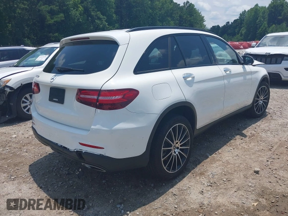 2019 Mercedes-Benz GLC 300 with VIN WDC0G4JBXK1000310, listed as a IAAI auction lot 42668396 with 22,459 mi miles and . Bid and sale history available at DreamBid. Image 4.