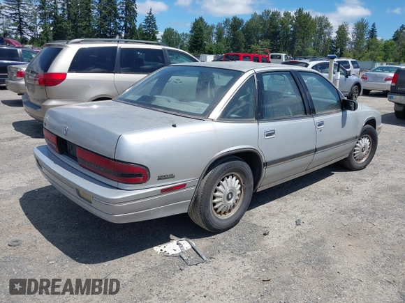 1993 Buick Regal Custom with VIN 2G4WB54L6P1430146, listed as a IAAI auction lot 42649241 with 250,049 mi miles and . Bid and sale history available at DreamBid. Image 4.