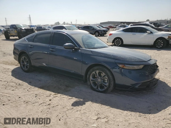 2024 Honda Accord EX-L with VIN 1HGCY2F66RA009355, listed as a Copart auction lot 48944285 with 44,996 mi miles and Clean title. Bid and sale history available at DreamBid. Image 4.