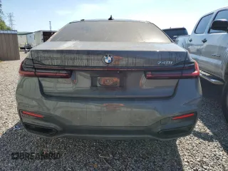 2020 BMW 7 Series 740i with VIN WBA7T2C09LGF96718, listed as a Copart auction lot 63169003 with 43,315 mi miles. Bid and sale history available at carsss.com. Image 6.