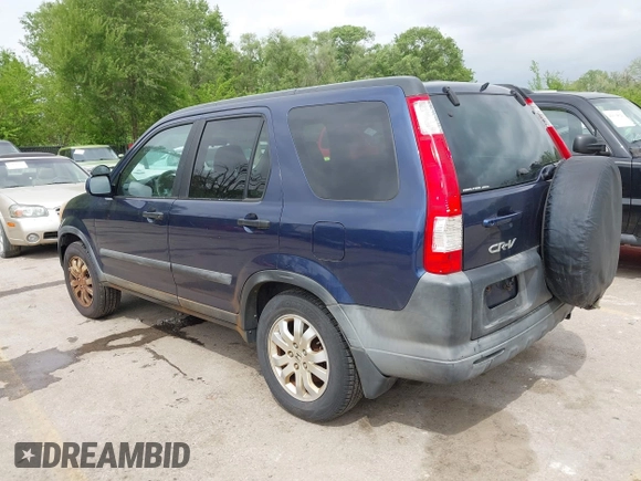 2005 Honda CR-V EX with VIN SHSRD78825U300526, listed as a IAAI auction lot 42146773 with 263,078 mi miles. Bid and sale history available at carsss.com. Image 3.