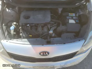 2016 Kia Rio LX with VIN KNADM4A35G6596829, listed as a Copart auction lot 48743225 with 148,286 mi miles and Salvage Title. Bid and sale history available at carsss.com. Image 12.