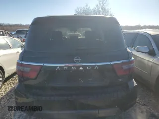 2022 Nissan Armada SL with VIN JN8AY2BA9N9393941, listed as a Copart auction lot 82236044 with 57,647 mi miles and Clean Title. Bid and sale history available at carsss.com. Image 6.