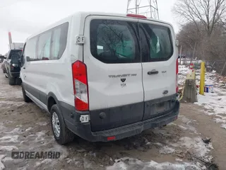 2019 Ford Transit Passenger XL with VIN 1FBZX2YM8KKA48539, listed as a IAAI auction lot 41391558 with 91,777 mi miles. Bid and sale history available at carsss.com. Image 3.