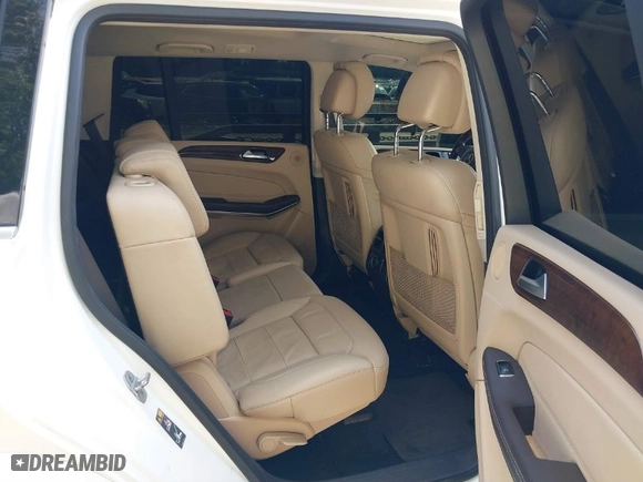 2017 Mercedes-Benz GLS with VIN 4JGDF7DE4HA879647, listed as a IAAI auction lot 39999023 with 97,372 mi miles. Bid and sale history available at carsss.com. Image 8.