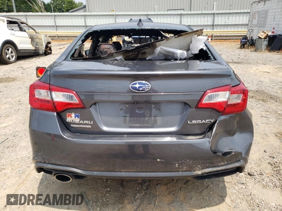 2019 Subaru Legacy Limited with VIN 4S3BNAN62K3021012, listed as a Copart auction lot 60406435 with Not provided miles and Salvage title. Bid and sale history available at DreamBid. Image 6.