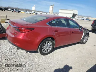 2015 Mazda 6 i Sport with VIN JM1GJ1U5XF1223012, listed as a Copart auction lot 50492285 with 186,378 mi miles and Salvage Title. Bid and sale history available at carsss.com. Image 3.