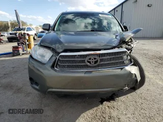 2010 Toyota Highlander Hybrid with VIN JTEBW3EH8A2045874, listed as a Copart auction lot 49644965 with 130,070 mi miles and Salvage Title. Bid and sale history available at carsss.com. Image 5.