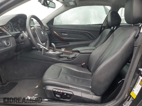 2014 BMW 4 Series 435i with VIN WBA3R1C51EK192909, listed as a Copart auction lot 44700155 with 104,506 mi miles and Salvage Title. Bid and sale history available at carsss.com. Image 7.