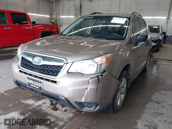 2015 Subaru Forester 2.5i with VIN JF2SJABC6FH816130, listed as a IAAI auction lot 42581583 with 108,478 mi miles and . Bid and sale history available at DreamBid. Image 20.