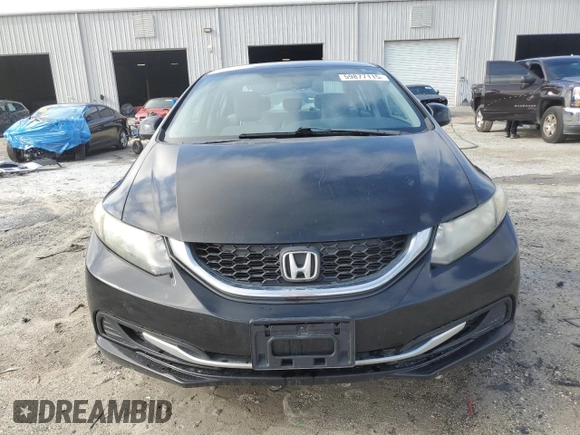2013 Honda Civic LX с VIN 2HGFB2F56DH599346, выставлен на аукционе Copart как лот 59877115 с пробегом 206 561 миль миль и Списание • Salvage title. История ставок и продаж доступна на DreamBid. Изображение 5.