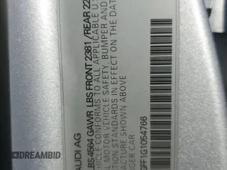 2016 Audi A3 Premium Plus z VIN WAUE8GFF1G1054766, wystawiony jako Copart lot #53951465 z przebiegiem 103 803 mil mil oraz Szkody całkowita. Historia ofert i sprzedaży dostępna na DreamBid. Obrazek 12.
