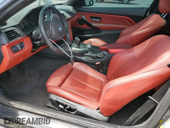 2014 BMW 4 Series 428i xDrive with VIN WBA3N5C56EK196764, listed as a Copart auction lot 59433494 with 114,179 mi miles and . Bid and sale history available at DreamBid. Image 7.