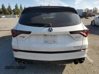 2024 Acura MDX Type S w/Advance Package with VIN 5J8YD8H81RL001171, listed as a Copart auction lot 46134195 with 23,669 mi miles and Salvage Title. Bid and sale history available at carsss.com. Image 6.