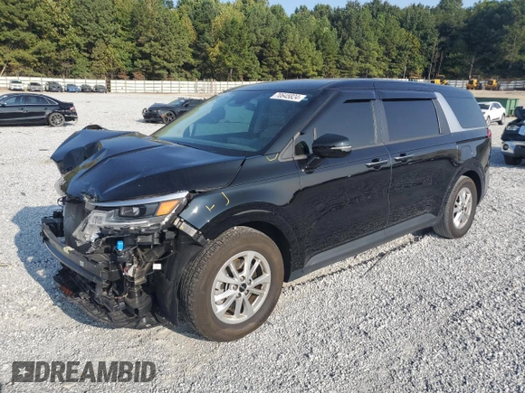 2024 Kia Carnival LX with VIN KNDNB4H38R6304516, listed as a Copart auction lot 70645824 with 26,939 mi miles and Salvage Title. Bid and sale history available at carsss.com. Image 1.