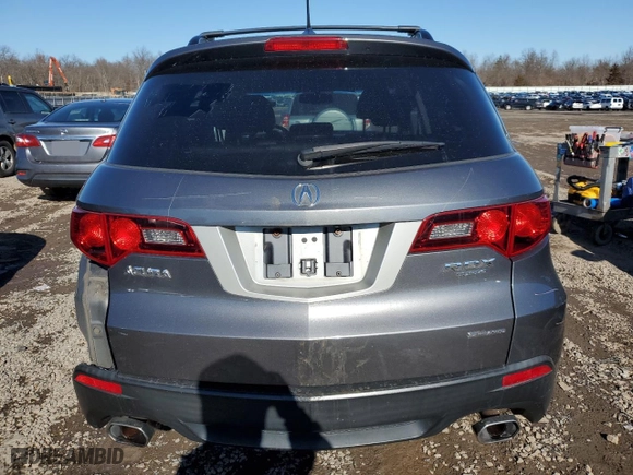 2010 Acura RDX Tech Pkg with VIN 5J8TB1H5XAA006365, listed as a Copart auction lot 44885065 with 165,594 mi miles and Salvage Title. Bid and sale history available at carsss.com. Image 6.