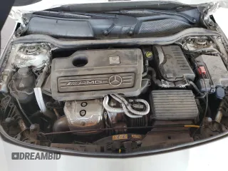 2017 Mercedes-Benz CLA 45 AMG with VIN WDDSJ5CB1HN453354, listed as a Copart auction lot 80338774 with 29,591 mi miles and Salvage Title. Bid and sale history available at DreamBid. Image 11.