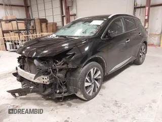 2018 Nissan Murano SV with VIN 5N1AZ2MG3JN189028, listed as a IAAI auction lot 41292450 with 126,997 mi miles and . Bid and sale history available at carsss.com. Image 18.