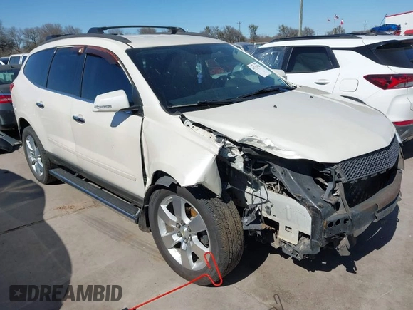 2012 Chevrolet Traverse 1LT with VIN 1GNKRGED4CJ131702, listed as a IAAI auction lot 41725454 with 137,023 mi miles and . Bid and sale history available at DreamBid. Image 1.