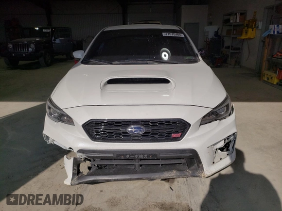 2021 Subaru WRX STI with VIN JF1VA2E67M9806789, listed as a Copart auction lot 47670465 with 32,838 mi miles and Salvage Title. Bid and sale history available at carsss.com. Image 5.