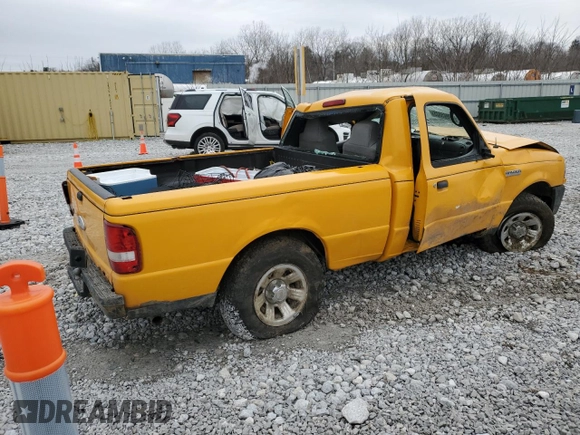 2008 Ford Ranger XL with VIN 1FTYR10U58PA89505, listed as a Copart auction lot 47045805 with Not provided miles and Salvage title. Bid and sale history available at DreamBid. Image 3.