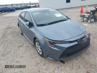2024 Toyota Corolla LE with VIN 5YFB4MDEXRP149531, listed as a IAAI auction lot 42202627 with 12,170 mi miles and . Bid and sale history available at DreamBid. Image 1.
