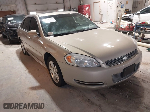2012 Chevrolet Impala LT Fleet with VIN 2G1WG5E36C1269269, listed as a IAAI auction lot 41925576 with 283,948 mi miles and . Bid and sale history available at DreamBid. Image 1.