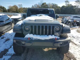 2018 Jeep Wrangler Unlimited Rubicon with VIN 1C4HJXFN5JW332073, listed as a Copart auction lot 89387295 with Not provided miles and Salvage title. Bid and sale history available at DreamBid. Image 5.