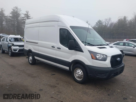 2022 Ford Transit Cargo with VIN 1FTBR2X83NKA80895, listed as a IAAI auction lot 41905179 with 45,241 mi miles and . Bid and sale history available at DreamBid. Image 1.