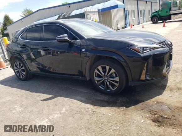 2022 Lexus UX 250h F Sport с VIN JTHR9JBH0N2062952, выставлен на аукционе Copart как лот 54942905 с пробегом 36 314 миль миль и Списание • Salvage title. История ставок и продаж доступна на DreamBid. Изображение 4.