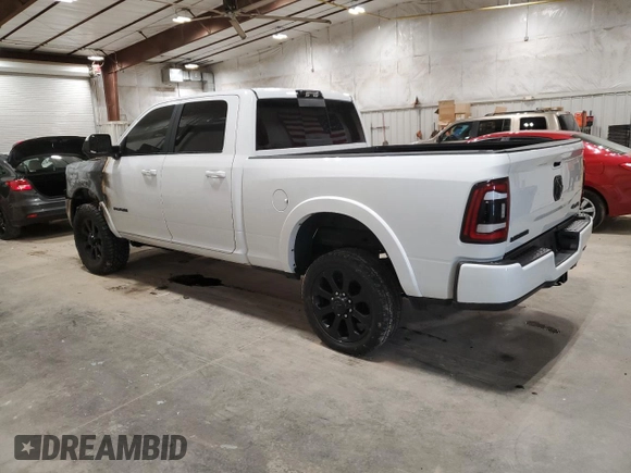 2021 Ram 2500 Laramie with VIN 3C6UR5FL3MG502502, listed as a Copart auction lot 52140935 with Not provided miles and Non repairable. Bid and sale history available at DreamBid. Image 2.