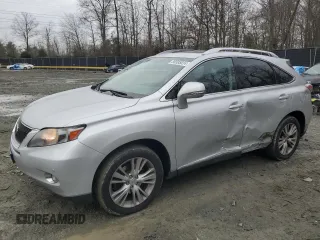 2011 Lexus RX 450h with VIN JTJBC1BA3B2417922, listed as a Copart auction lot 86585024 with 198,151 mi miles and Salvage title. Bid and sale history available at DreamBid. Image 1.