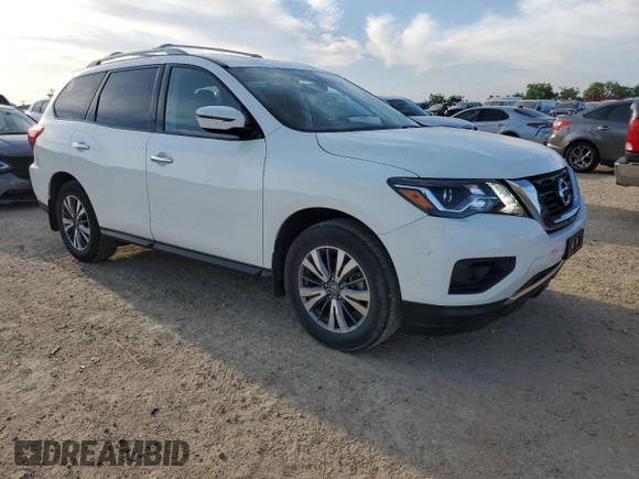 2020 Nissan Pathfinder S with VIN 5N1DR2AN6LC642024, listed as a Copart auction lot 52359035 with 52,252 mi miles and Clean title. Bid and sale history available at DreamBid. Image 4.