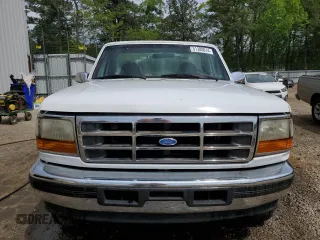 1996 Ford F-150 with VIN 1FTEF14H5TLB47556, listed as a Copart auction lot 51388014 with 117,220 mi miles and Salvage Title. Bid and sale history available at carsss.com. Image 5.
