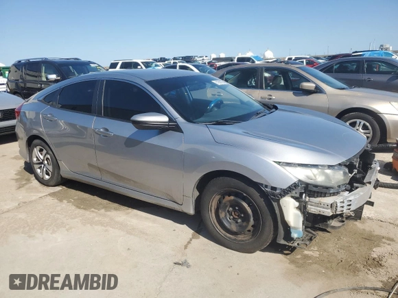 2016 Honda Civic Sedan LX with VIN 19XFC2F52GE046544, listed as a Copart auction lot 51968855 with 164,235 mi miles and Salvage Title. Bid and sale history available at carsss.com. Image 4.