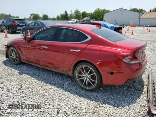 2019 Genesis G70 Advanced z VIN KMTG34LE0KU024820, wystawiony jako Copart lot #58488615 z przebiegiem 81 576 mil mil oraz Szkoda całkowita • Salvage title. Historia ofert i sprzedaży dostępna na DreamBid. Obrazek 2.