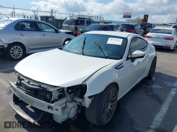 2013 Subaru BRZ Limited with VIN JF1ZCAC16D1605381, listed as a IAAI auction lot 38759632 with 95,017 mi miles and . Bid and sale history available at DreamBid. Image 2.