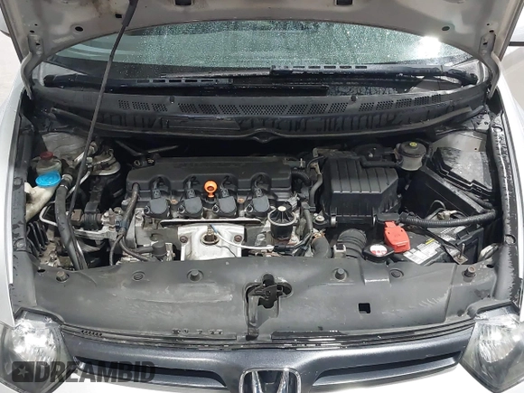 2008 Honda Civic Cpe LX with VIN 2HGFG12678H516278, listed as a IAAI auction lot 42028605 with 100,391 mi miles. Bid and sale history available at carsss.com. Image 10.