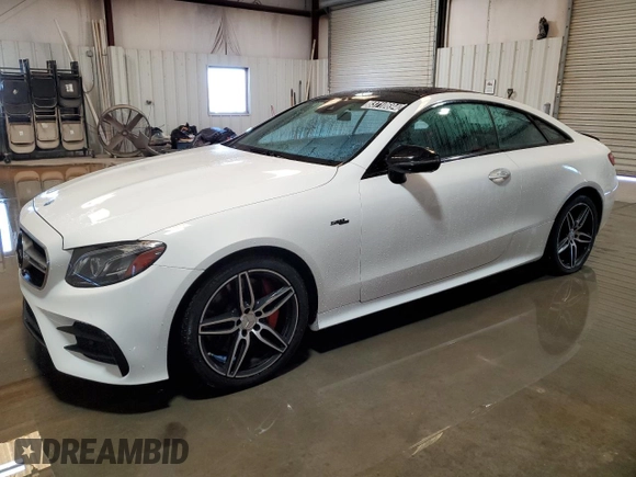 2019 Mercedes-Benz E-Class AMG E 53 with VIN WDD1J6BBXKF086300, listed as a Copart auction lot 83710694 with 93,507 mi miles and Clean Title. Bid and sale history available at carsss.com. Image 1.