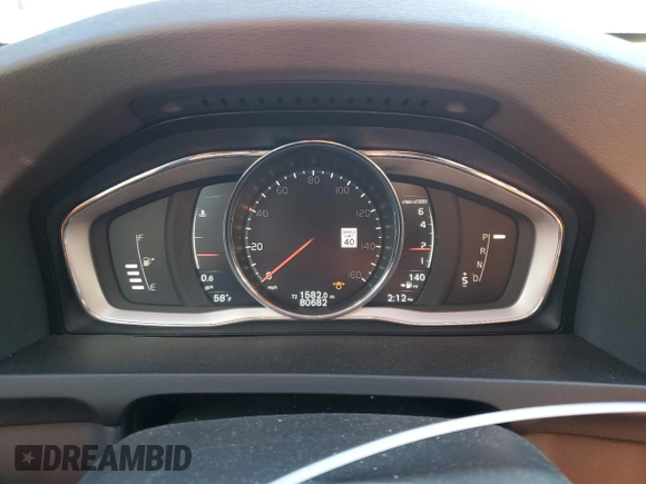 2018 Volvo S60 Inscription Platinum with VIN LYV402HM5JB171836, listed as a Copart auction lot 87188164 with 80,682 mi miles and Salvage title. Bid and sale history available at DreamBid. Image 9.