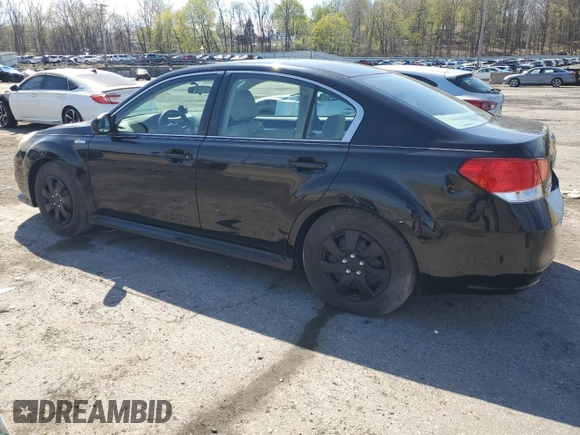 2013 Subaru Legacy 2.5i with VIN 4S3BMBA60D3026033, listed as a Copart auction lot 54351395 with 162,948 mi miles and Clean Title. Bid and sale history available at DreamBid. Image 2.