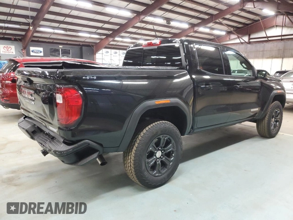 2024 GMC Canyon 4WD Elevation with VIN 1GTP6BEK3R1261875, listed as a Copart auction lot 41729785 with 1,505 mi miles and Salvage Title. Bid and sale history available at carsss.com. Image 3.